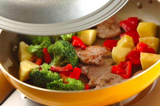 豚肉とパイナップルの炒め物の作り方の手順6