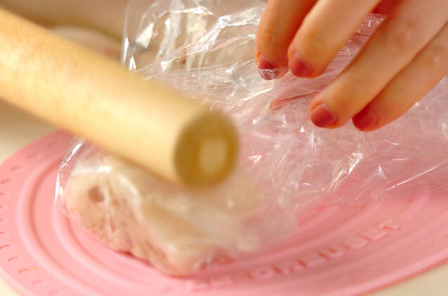 レンコンのお焼き風の作り方の手順1