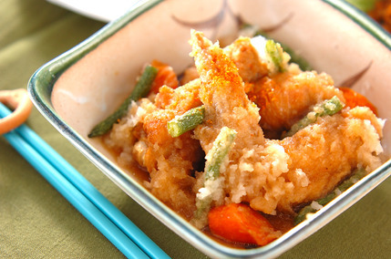 手羽肉のおろし煮