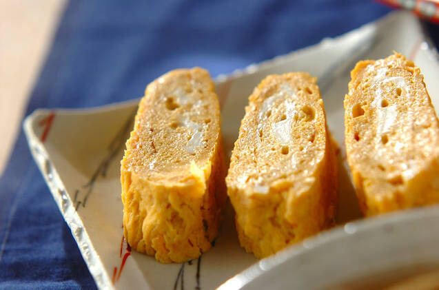 甘酢ショウガ入りだし巻き卵