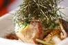 シイタケの長芋和えの作り方の手順8