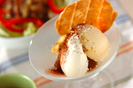 マスカルポーネの簡単パフェ