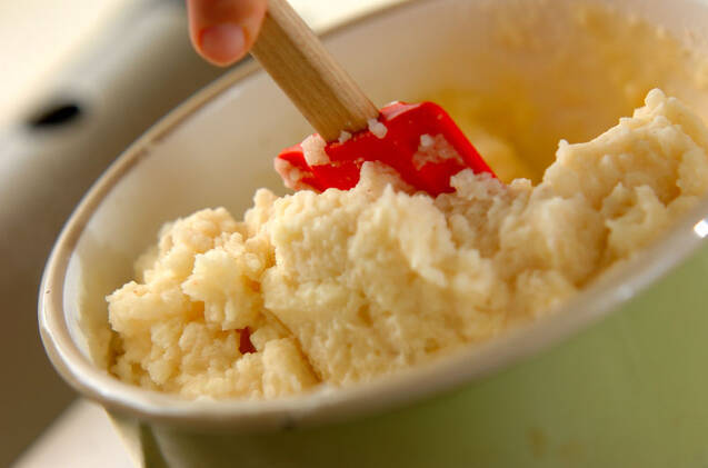 めんたいマッシュポテトの作り方の手順2