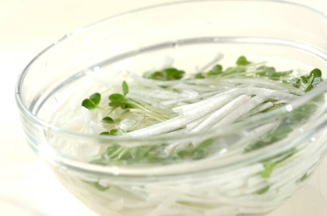 大根の和風サラダの作り方の手順1