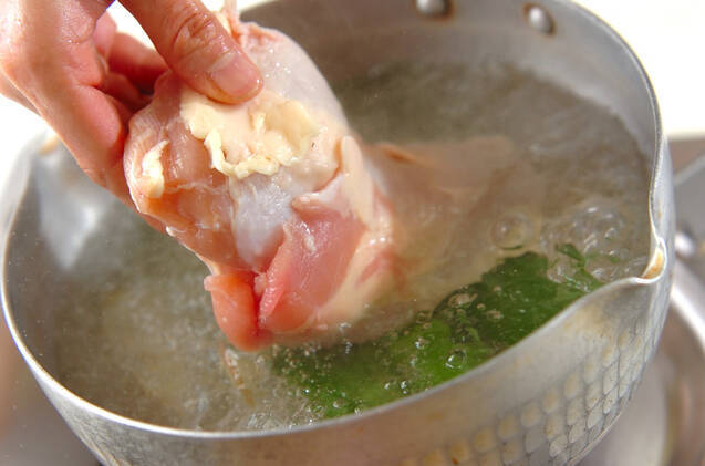 ゆで鶏のエスニックサンドの作り方の手順5