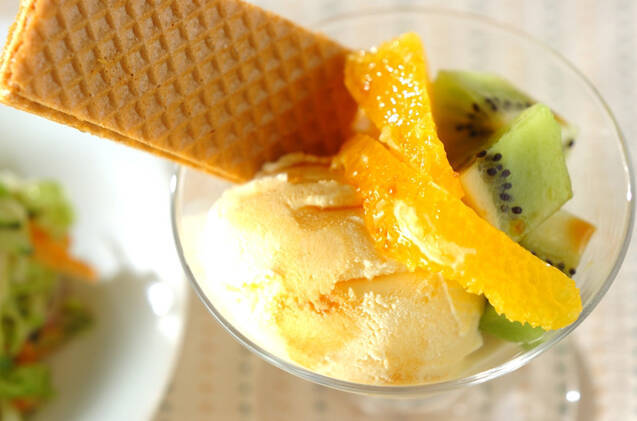 パフェ・ジンジャーシロップ