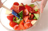和風トマトサラダの作り方6