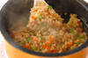 玄米の具だくさん炊き込みご飯の作り方の手順9