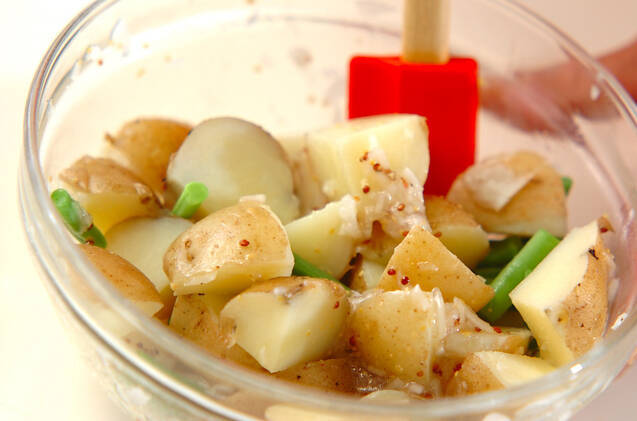 新ジャガイモのカラフルサラダの作り方の手順8