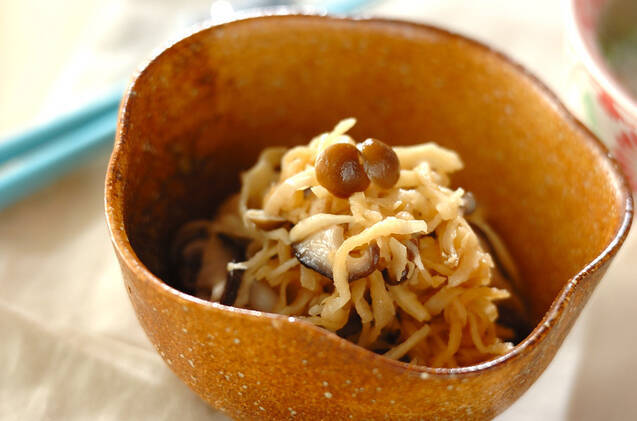 キノコと切干し大根のナムル