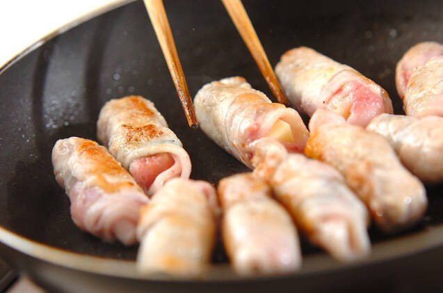 豚バラで簡単！大葉の肉巻きの作り方の手順5