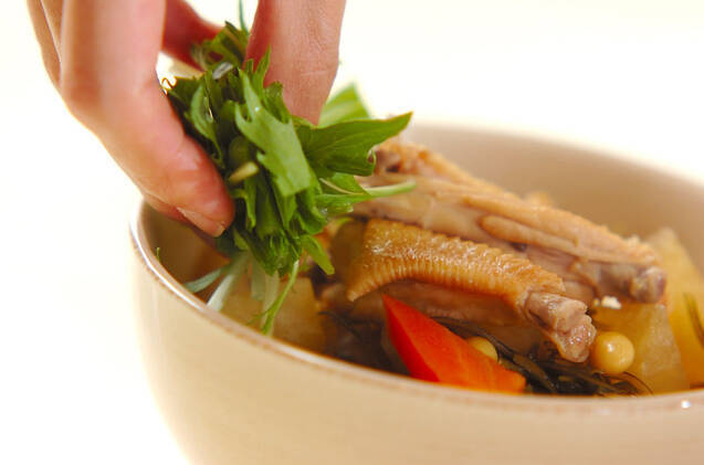 手羽中と大根の煮物の作り方の手順7