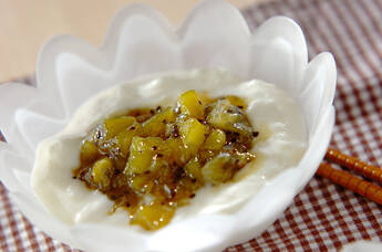 キウイジャムヨーグルト