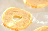 バナナメープル風味のくるくるクレープ