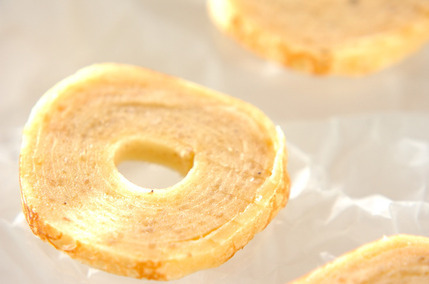 バナナメープル風味のくるくるクレープ