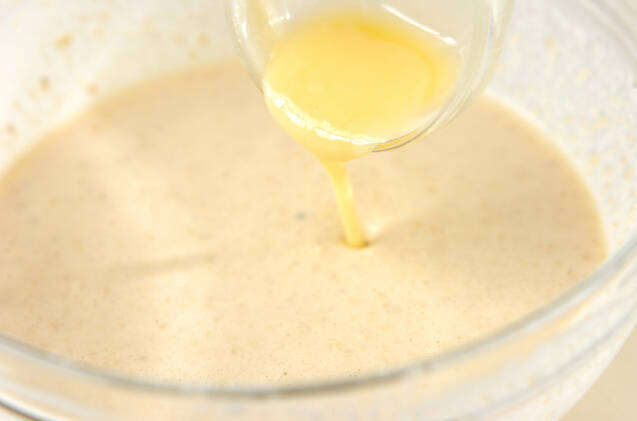 バナナメープル風味のくるくるクレープの作り方の手順4