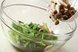 小松菜のカラシ和えの作り方4