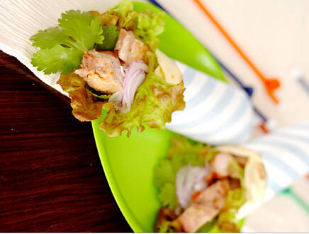 エスニックチキン南蛮ラップ