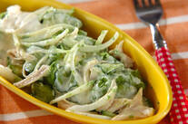 鶏ささみとアボカドのサラダ