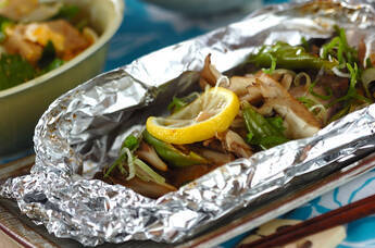 ブリのホイル焼き