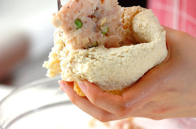 春の油揚げ包み煮の作り方の手順8