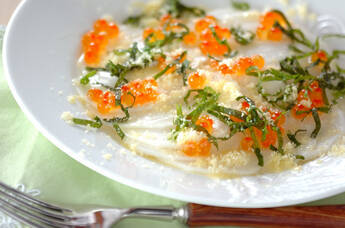 カブのカルパッチョ