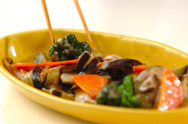 色々野菜のチーズ炒めの作り方の手順8