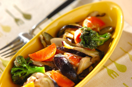 色々野菜のチーズ炒め