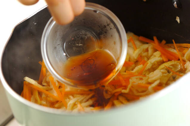 切干し大根の甘煮の作り方の手順5