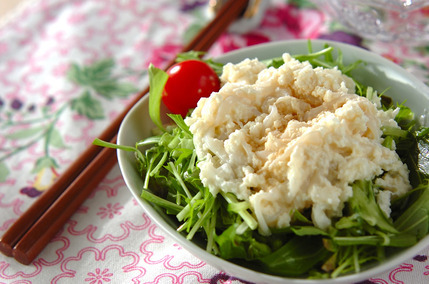 イカのおろしサラダ