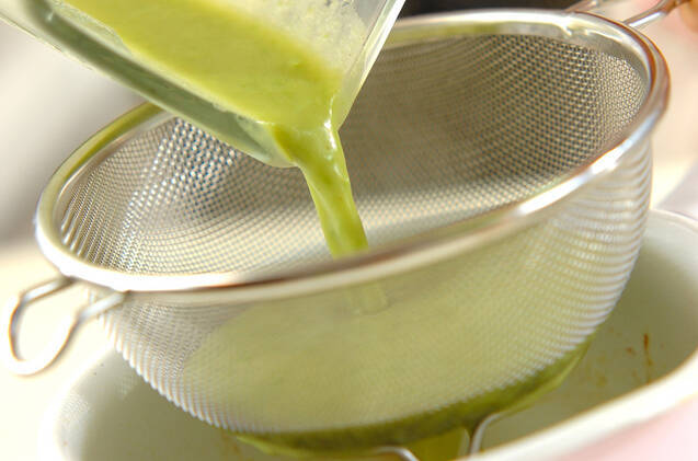 グリンピースのカレー風味ポタージュの作り方の手順4