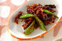 ホタルイカとキクラゲのオイスター炒め