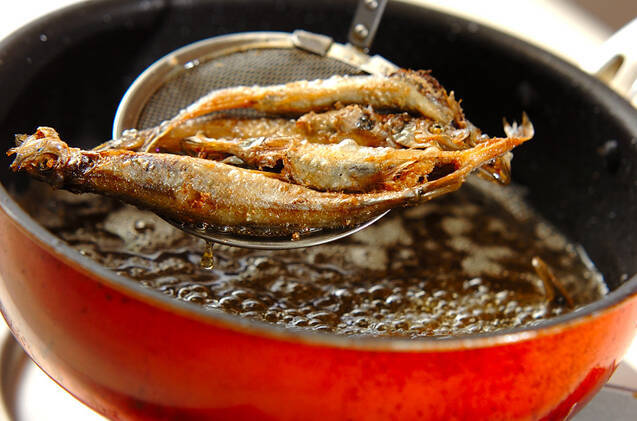 揚げシシャモの和風マリネの作り方の手順5