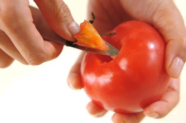 あぶりトマトの作り方の手順1