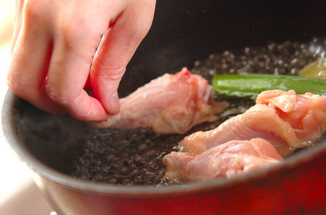 チキンのしょうゆ煮の作り方の手順8