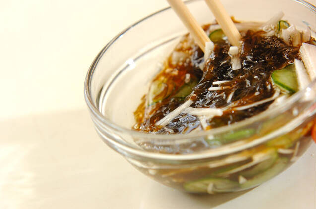 長芋もずくの作り方の手順3