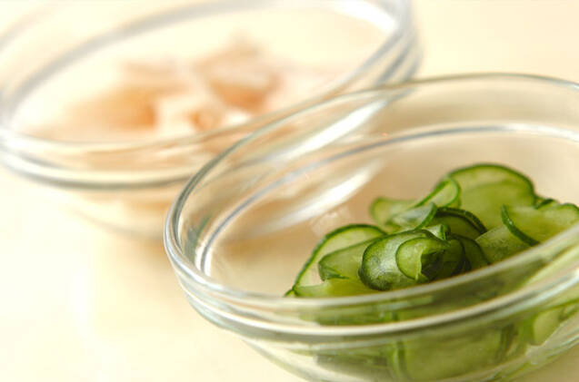 長芋もずくの作り方の手順1