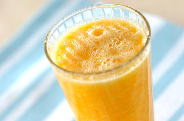 パインとみかんのスッキリスムージー