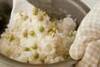 エンドウ豆ご飯の作り方の手順6