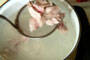 ゆで豚のキムチ炒めのサンチュ包みの作り方の手順1
