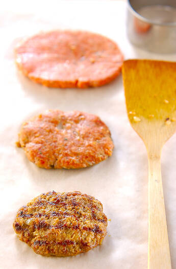 基本のハンバーグ＆バンズ