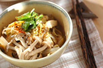 トロトロ白菜の卵とじ