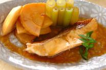 鯛とタケノコの煮物