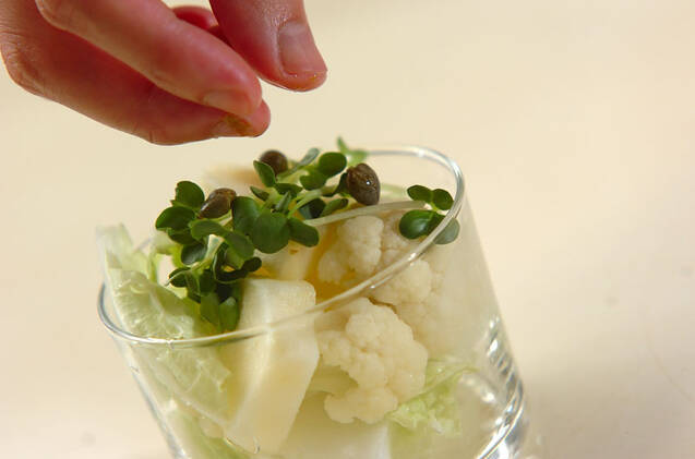 リンゴのシャキシャキサラダの作り方の手順5