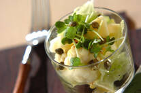 リンゴのシャキシャキサラダ