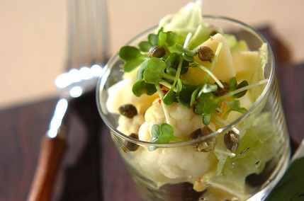 リンゴのシャキシャキサラダ