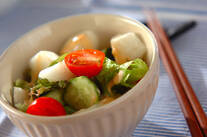 梨のシャキシャキサラダ