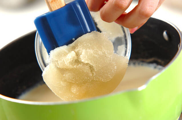 豆乳ゴマプリンの作り方の手順3