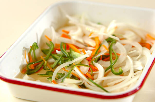 イカ南蛮カレー風味の作り方の手順5