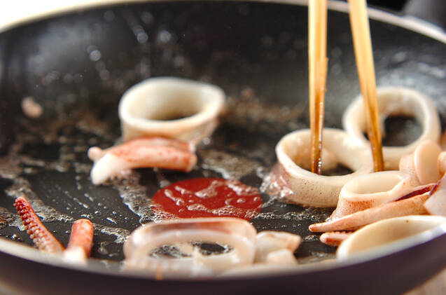 イカ南蛮カレー風味の作り方の手順6